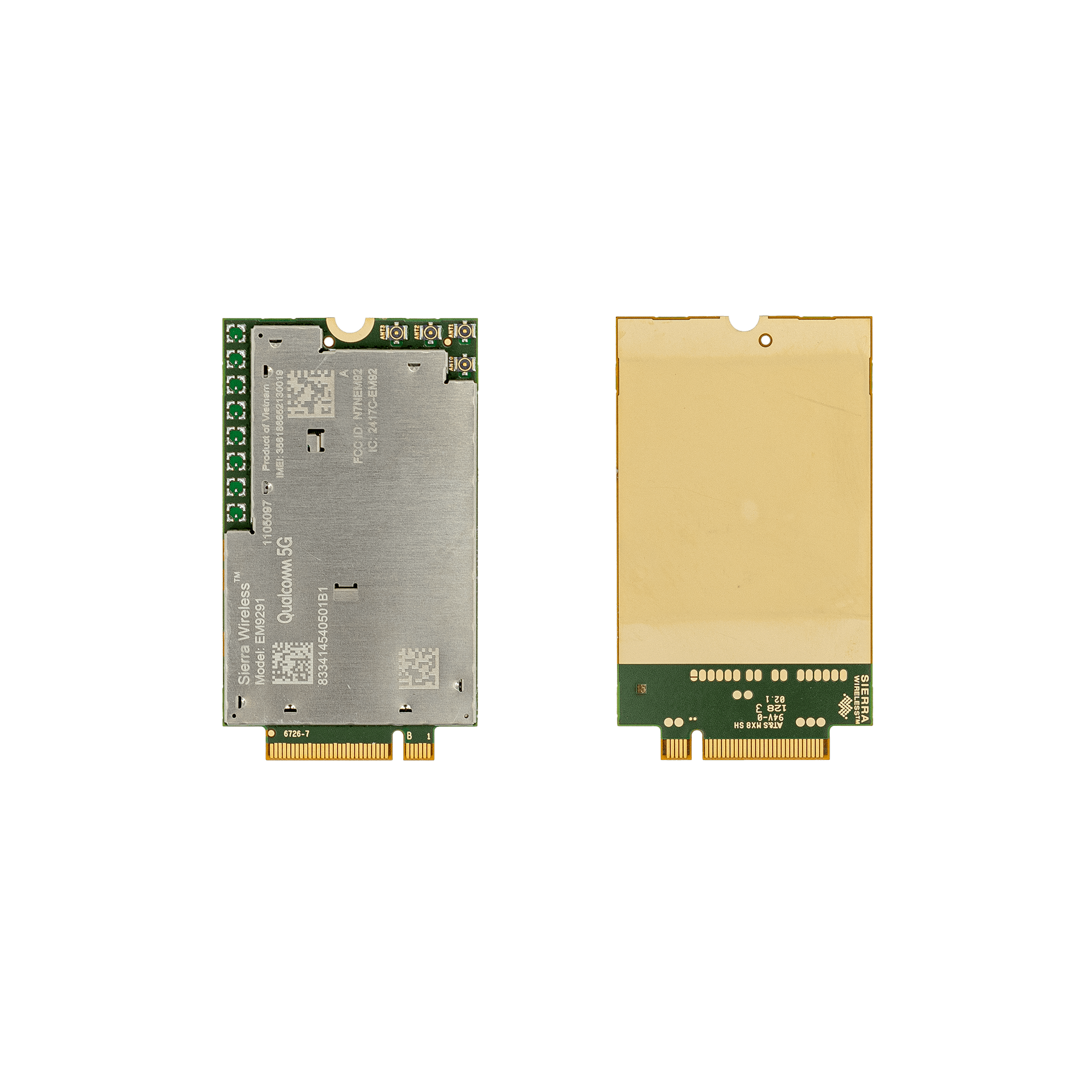 ModalAI, Inc. Accessory 5G Modem Carrier Board, USB HUB, I/O Breakout for VOXL 2