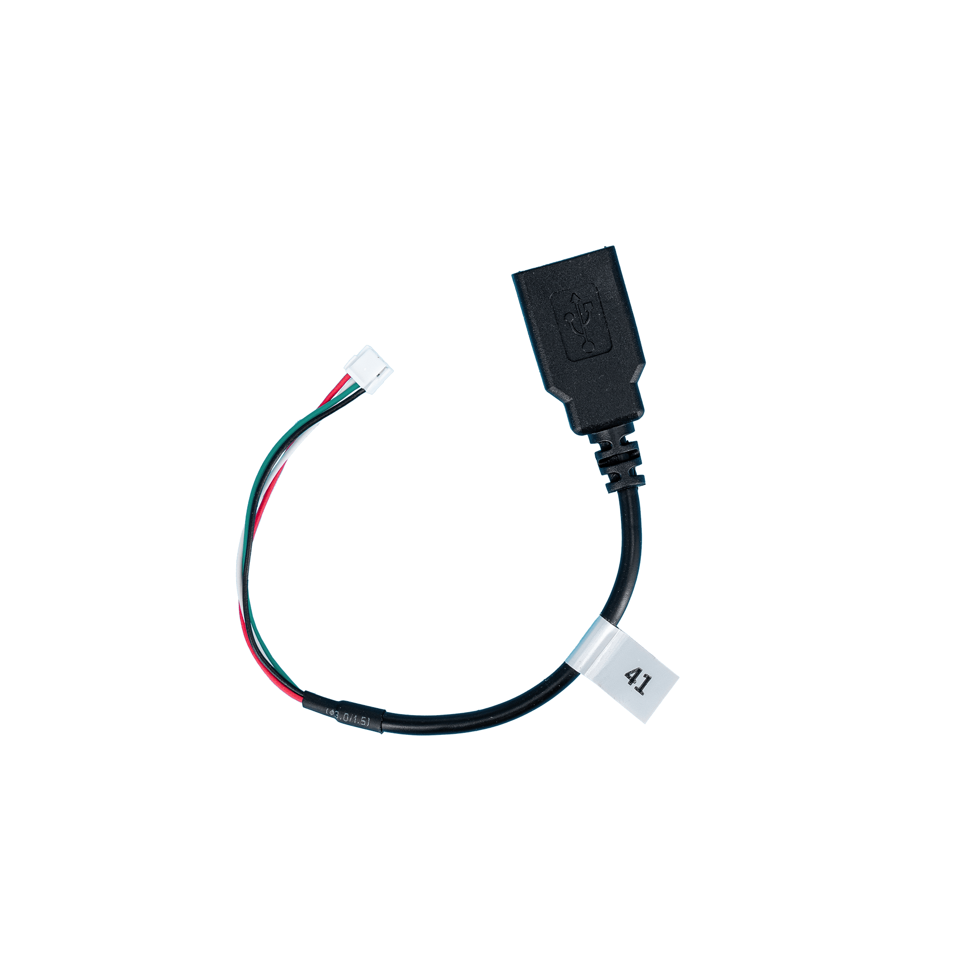 ModalAI, Inc. Accessory Cable: 4-pin JST GH to USBA Female (MCBL-00041)