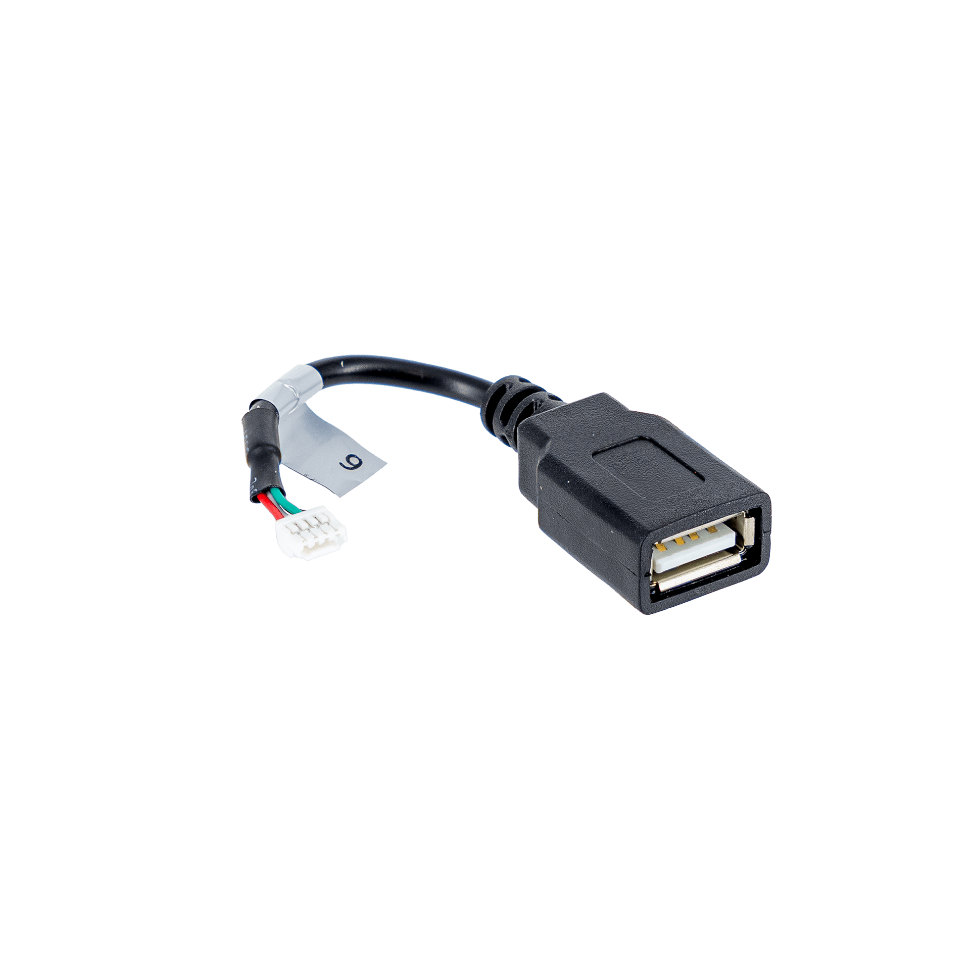 ModalAI, Inc. Accessory Cable - Host, 4-pin JST to USB 2.0 Type A Female (MCBL-00009-1)