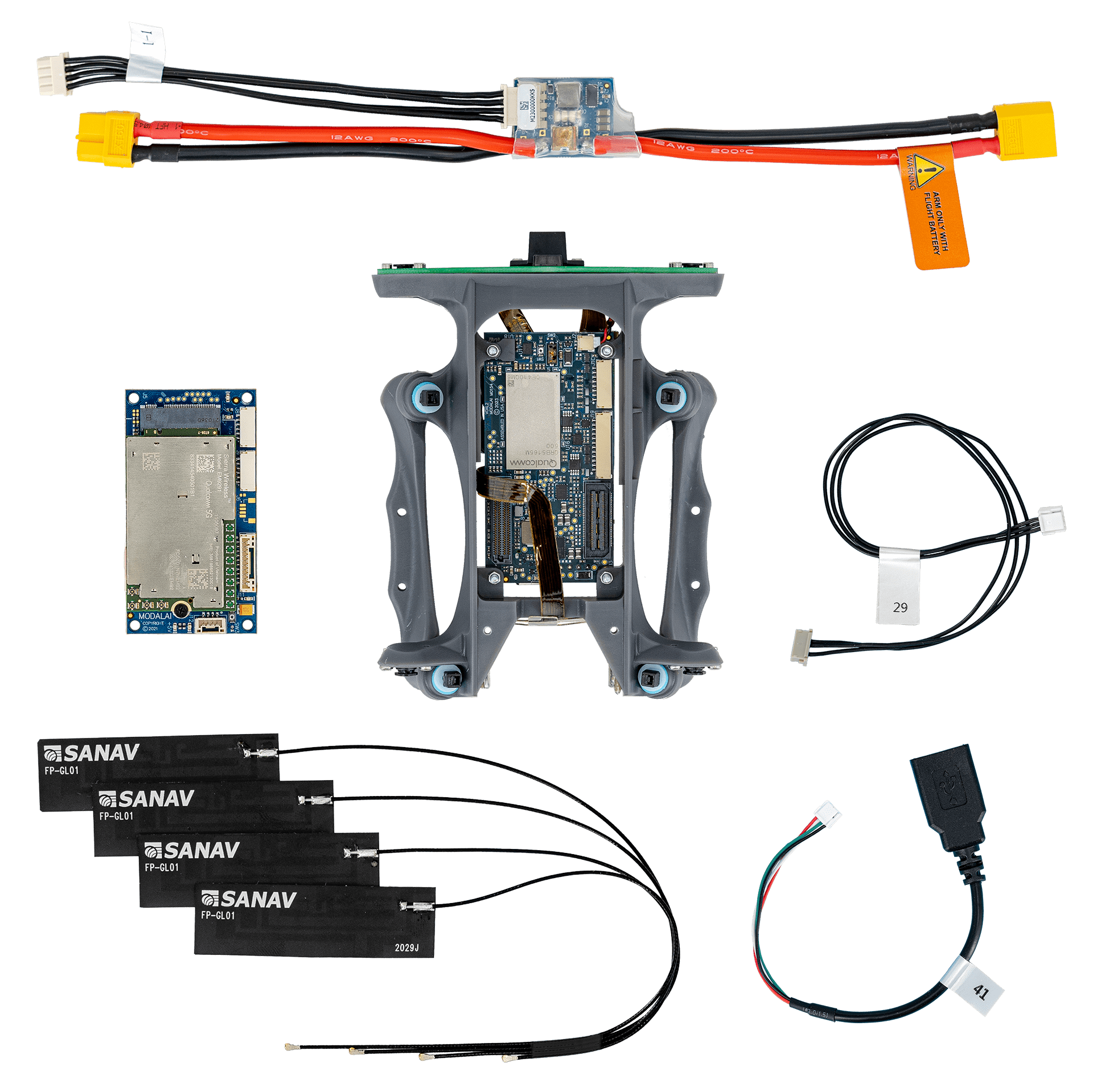 ModalAI, Inc. Dev Kit 5G LTE Modem VOXL<sup>&reg;</sup> 2 Flight Deck