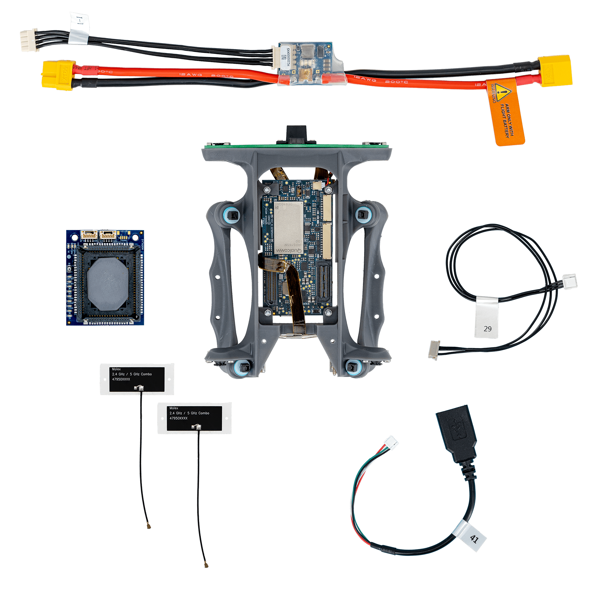 ModalAI, Inc. Dev Kit Microhard (modem sold separately) VOXL<sup>&reg;</sup> 2 Flight Deck